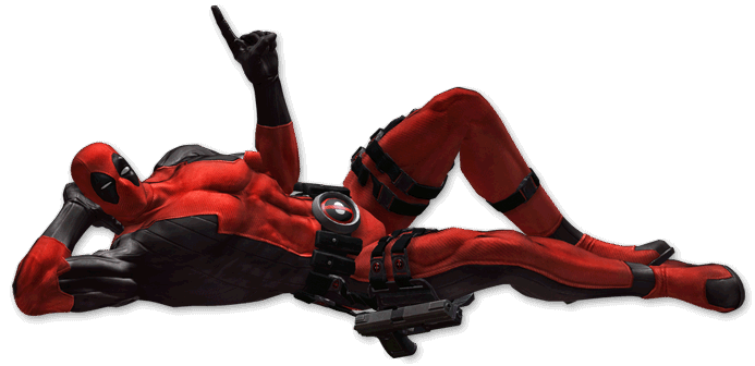 Deadpool Pointing